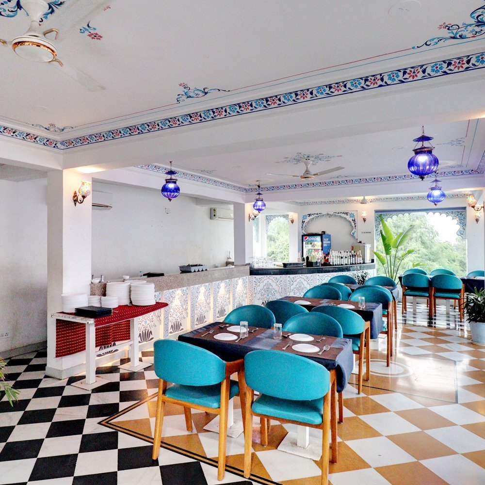 On-Site-Dining area in Heritage Hotel
